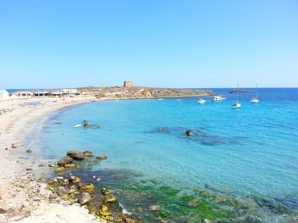 Tabarca beach