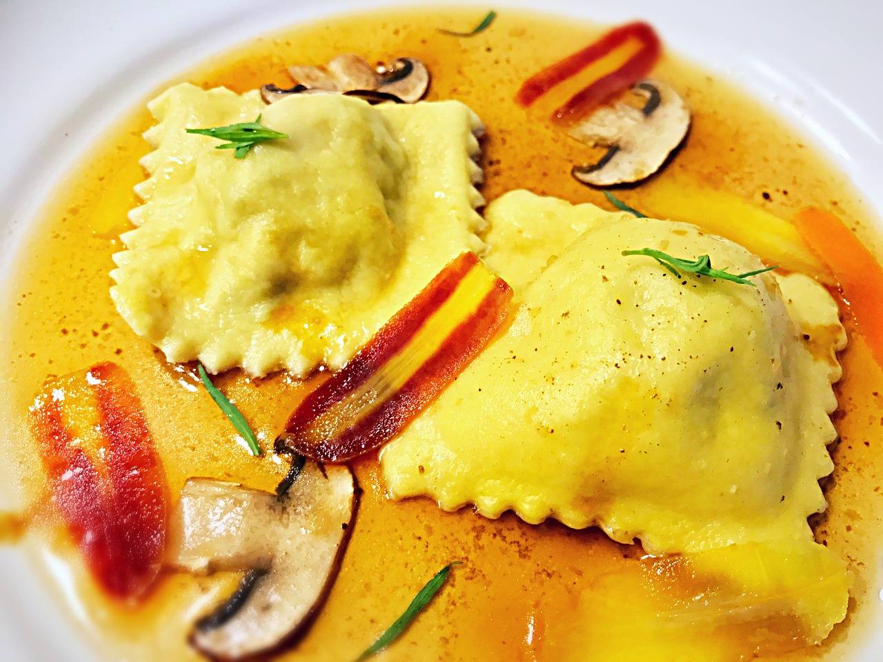 Italian ravioli