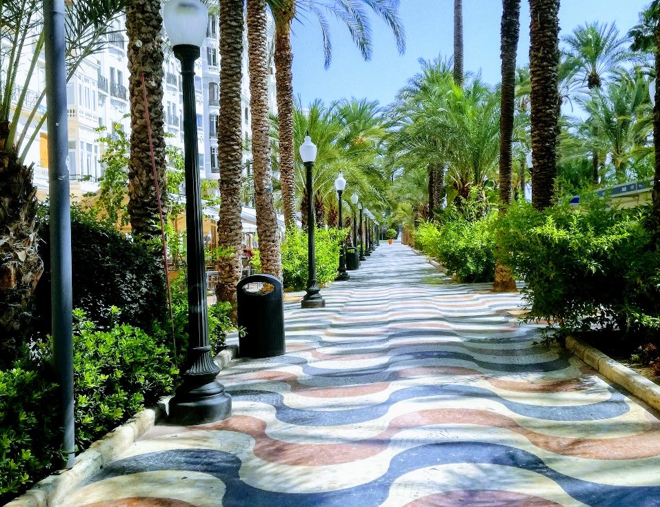 Explanada de Espana, Alicante, Spain